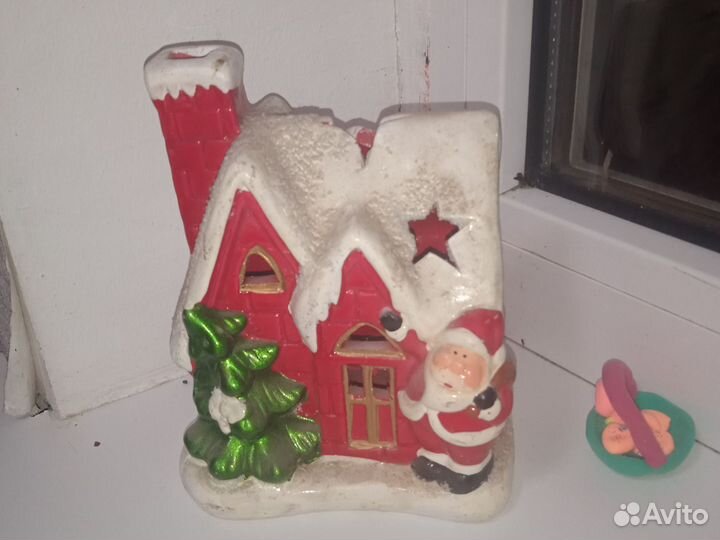 Фарфоровая новогодняя капилка