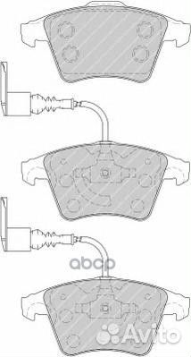 Колодки тормозные перед VW touareg 02- FDB1826