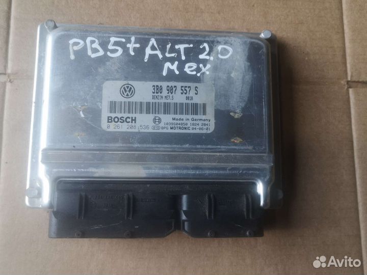 Эбу Passat B5 + 3b0907557s ALT 2.0