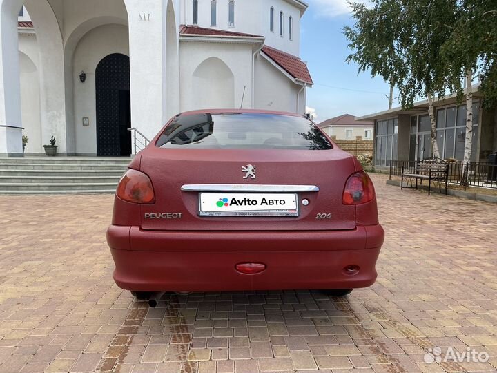 Peugeot 206 1.4 МТ, 2006, 171 272 км