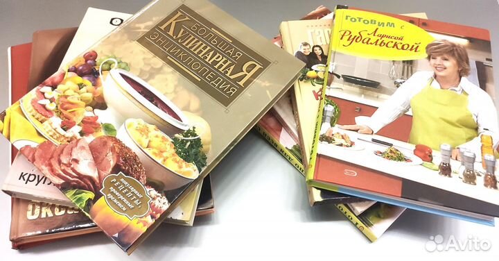 Сборник книг по кулинарии - 13шт новые