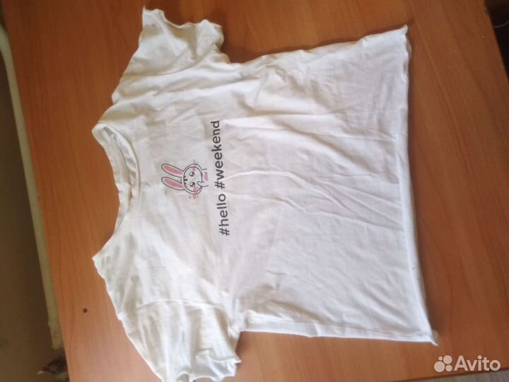 Майка-топ укороченная на 12-14 лет