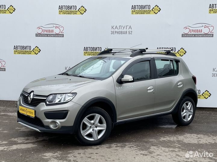 Renault Sandero Stepway 1.6 МТ, 2018, 107 048 км