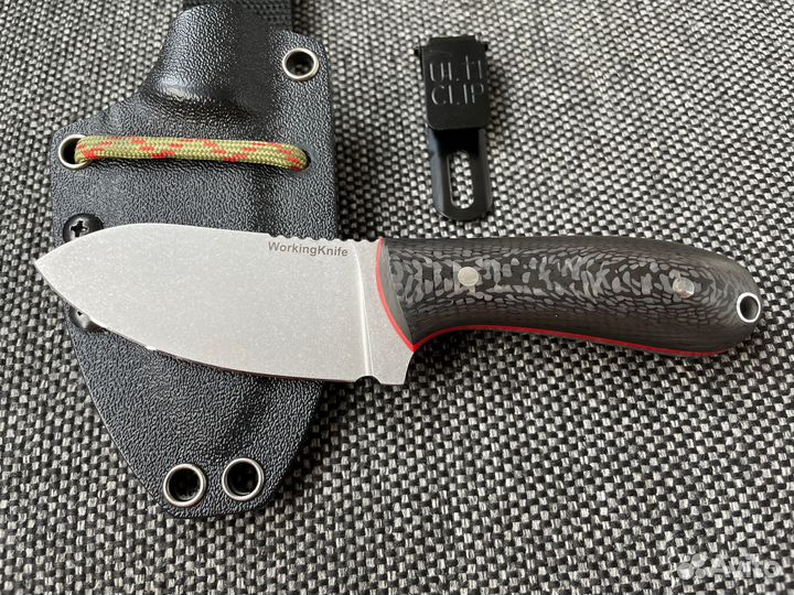 Ножи WorkingKnife, М390, Карбон.Новый