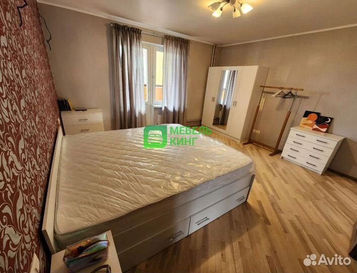 Кровать двуспальная 140х200 с ящиками