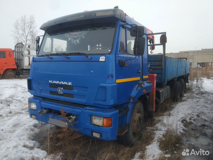 Бортовой грузовик КАМАЗ 65117, 2012