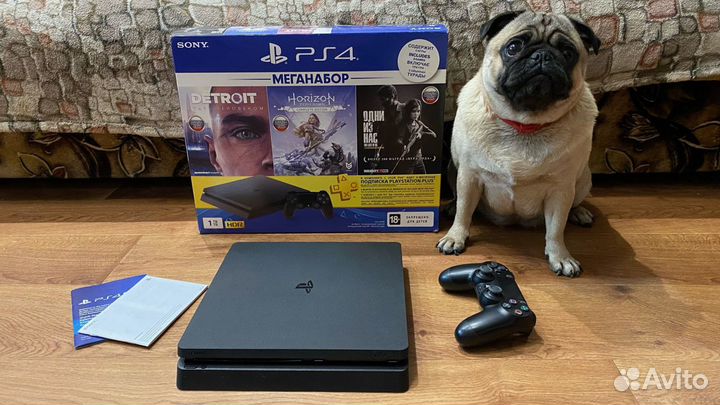 Sony Playstation 4 slim 1 tb. Модель 2208
