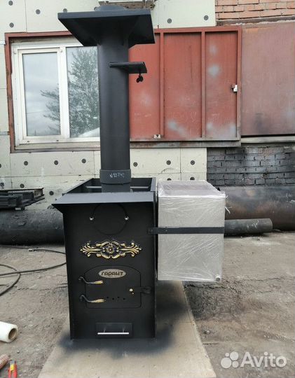 Печь для бани Эконом 0.6 м 820x430x750