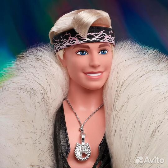 Barbie The Movie Collectible Ken Кен в шубе