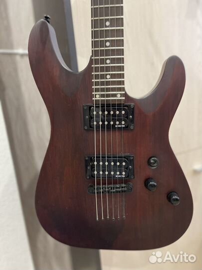 Электрогитара Schecter Omen-6 комбик Roland