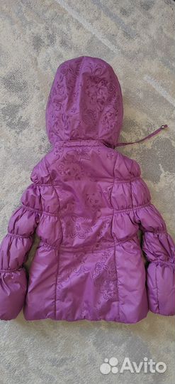 Куртка демисезонная детская для девочки 110 рост