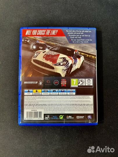 Need for Speed Rivals ps4