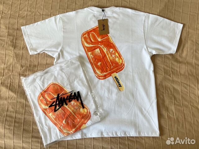 Футболка Stussy стусси ice cream купить в Москве | Личные вещи | Авито