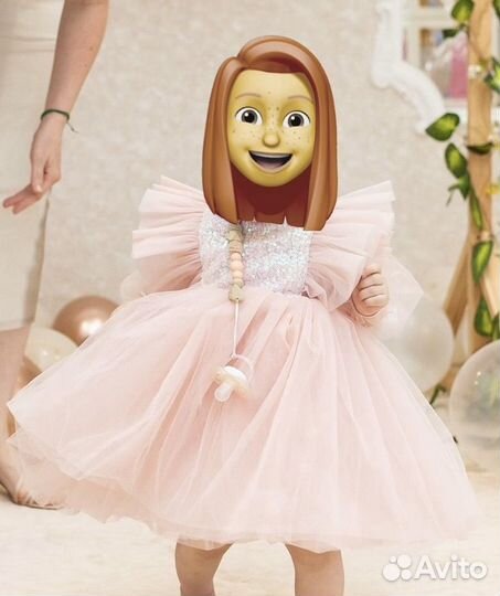 Платье для девочки 74 80
