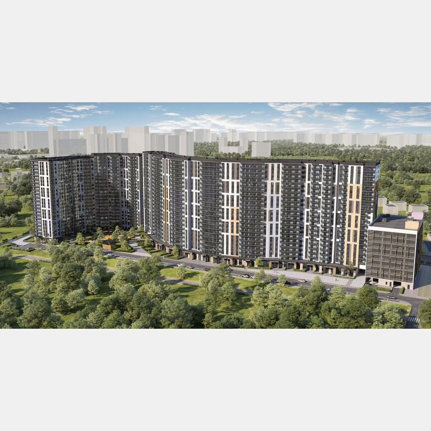 Квартира-студия, 27,9 м², 16/22 эт.