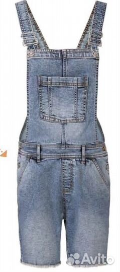 Джинсовый комбинезон- шорты Esmara M новый