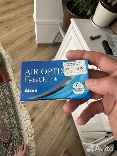 Линзы контактные -4.50
