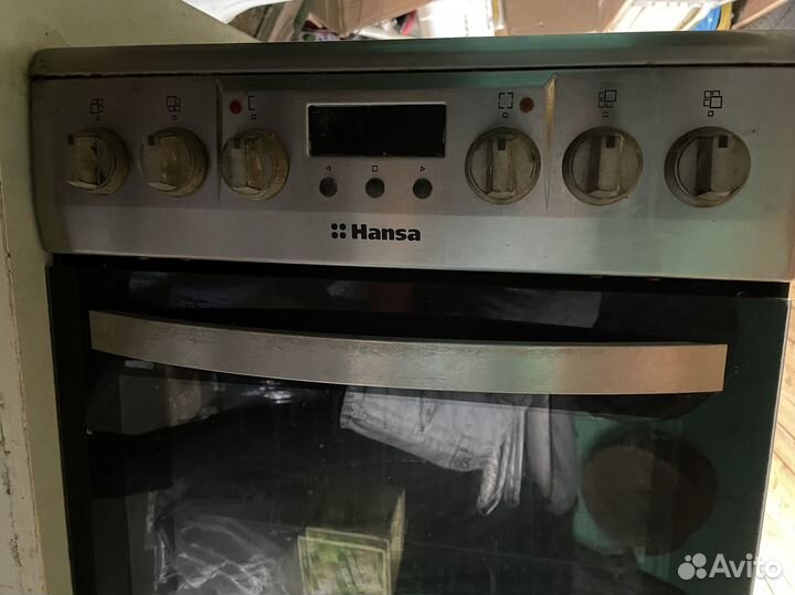 Плита электрическая стеклокерамика Hansa б/у