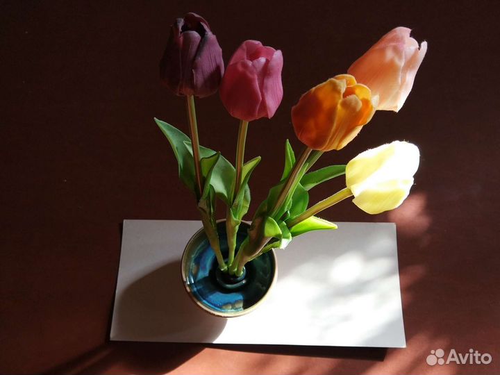 Оригинальная ваза для цветов ручная работа