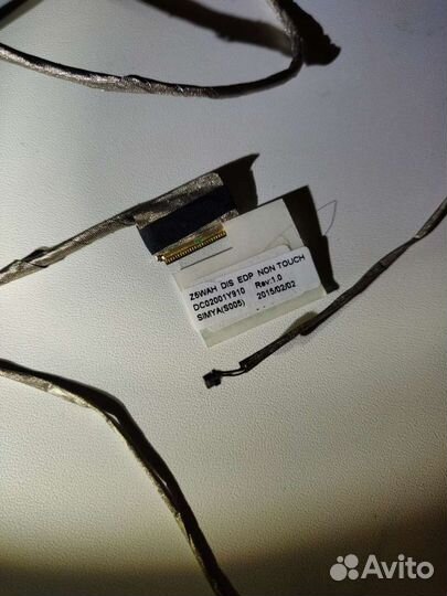 Шлейф дисплея для ноутбука Acer E5