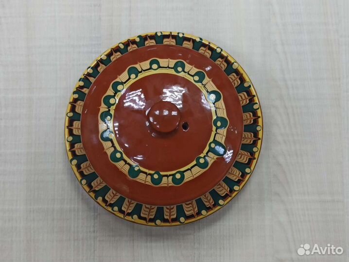Советский Горшок Тарелка Майолика Керамика СССР