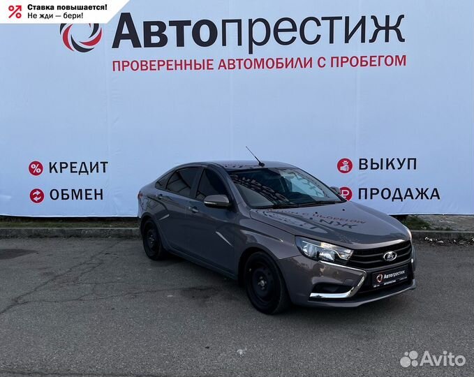 LADA Vesta 1.6 МТ, 2016, 172 657 км