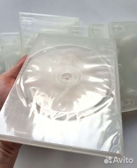 Коробки для DVD и CD дисков 10 шт, набор