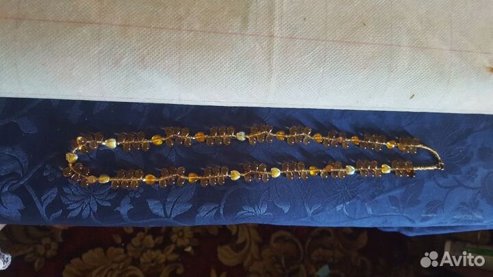 Колье. Бусы. Чешская бижутерия