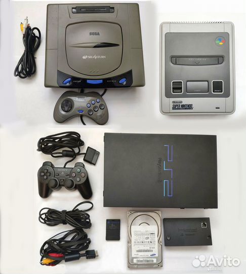 Super Nintendo 64 saturn master system GameCube