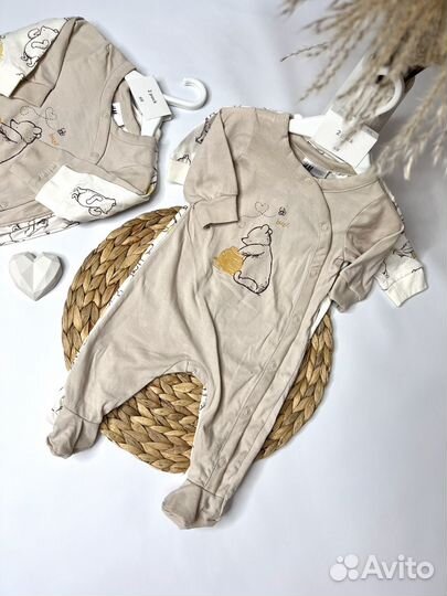 Слип пижама комбинезон 56, 62 hm комплект