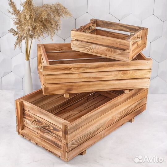 Ящик деревянный для хранения