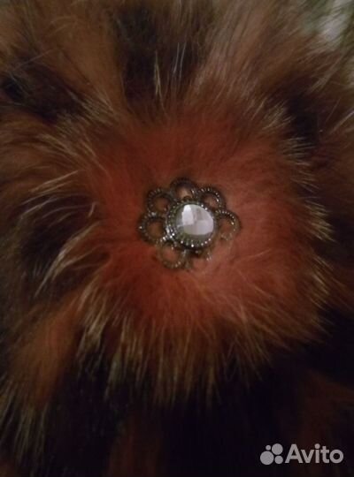 Шапка из вязаной норки.alef р.55-57