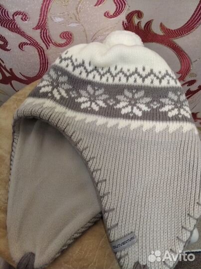 Шапка на завязках