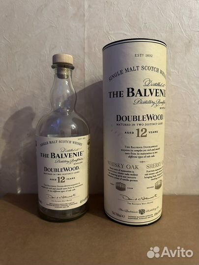 Бутылка и тубус от Balvenie
