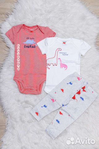 Carters новый набор тройка 6m,24m