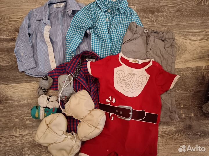 Большой пакет одежды с 3 мес