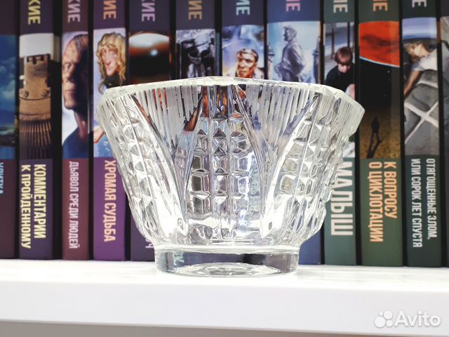 Хрустальная ваза для конфет