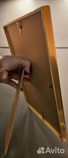 Рамка под латунь. Металл. А4