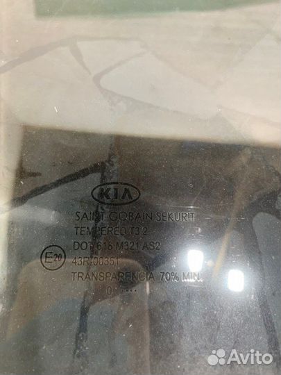 Стекло двери Kia Ceed Ed хэтчбэк 1.6 122 Л.C. 2010