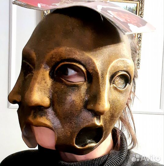 Маска 3 лица новая