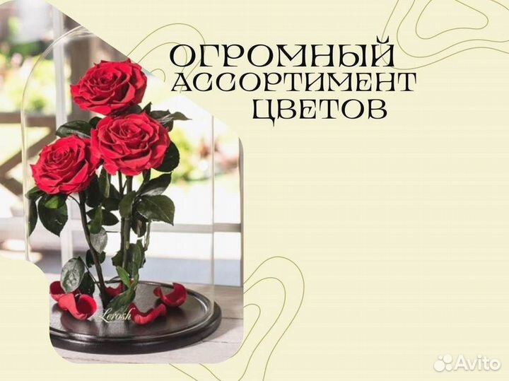 Роза в колбе