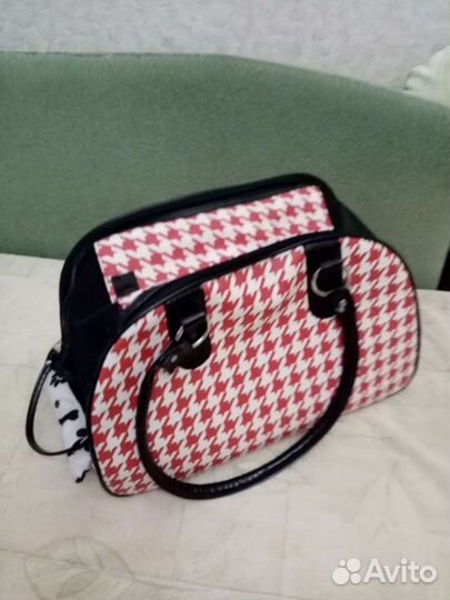 Сумка переноска для собачек длина 40 высота 26 вну