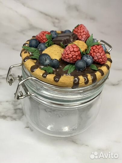 Баночка с декором