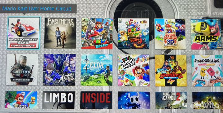 Nintendo Switch 160Gb прошитый (магазин)