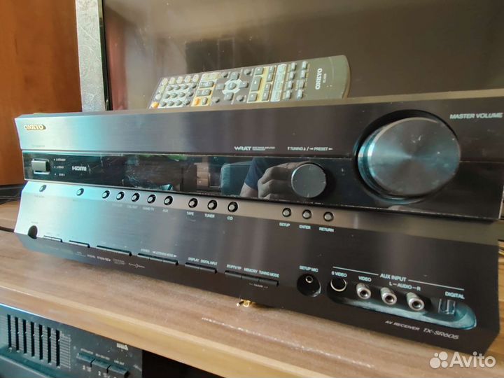 Ресивер Onkyo SR 605, усилитель Cambridge 340A