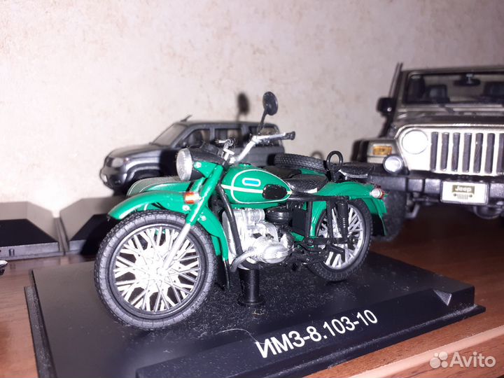 Имз 8.103.10 урал модель мотоцикла 1/24