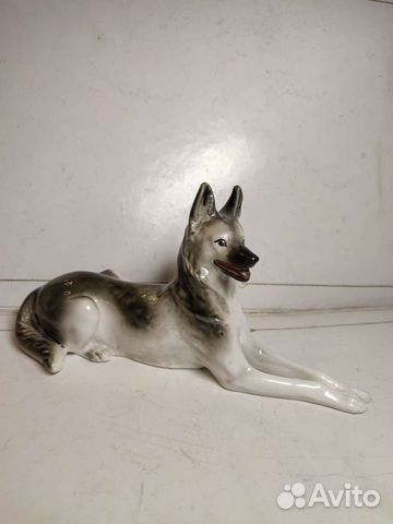 Статуэтка собаки.Овчарка Лфз