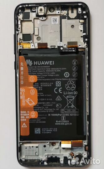 Honor 30 дисплей