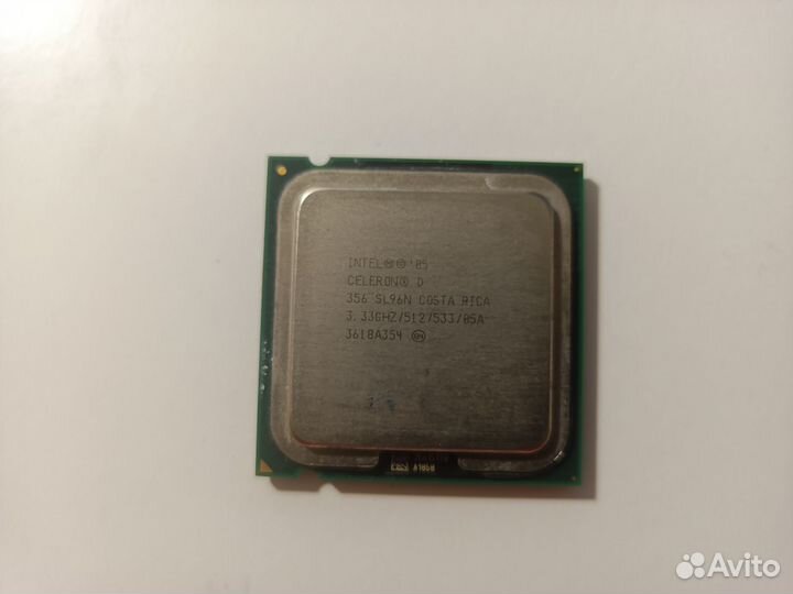 Процессор Intel 05 Celeron d 356 sl96n
