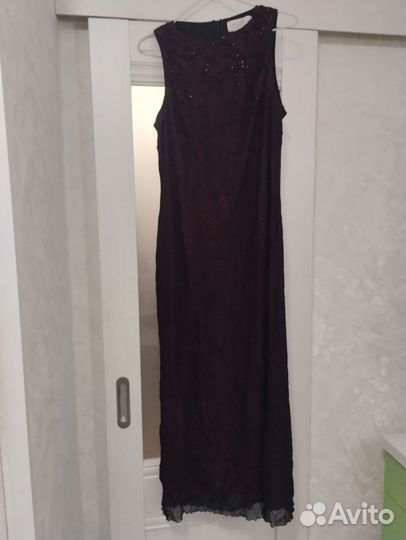 Вечернее платье в пол 48 размер